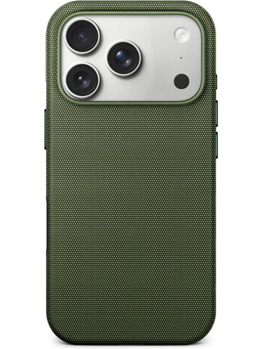 iPhone 18 Pro Max Green Techwoven Drop Protection Shockproof Skin-Friendly Case
